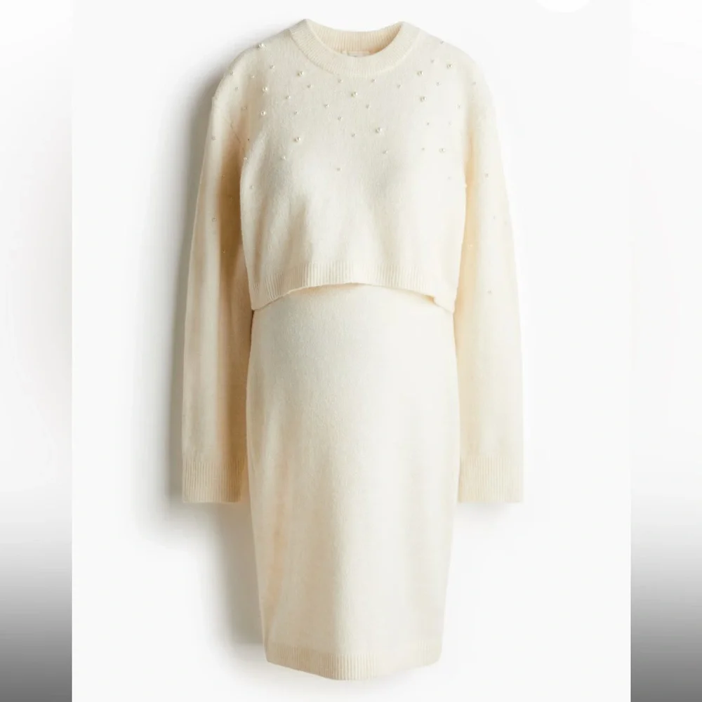 New H&M MAMA 2-PIECE‎ EMBELLISHED SET